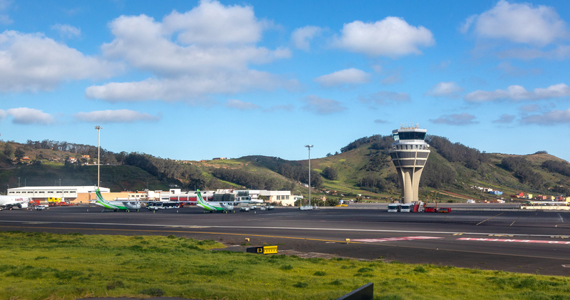 Tenerife North Airport is located in San Cristóbal de La Laguna, 11 km (6.8 mi) from Santa Cruz de Tenerife.